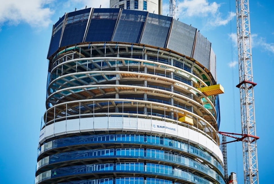 Siniat secures drylining package for Baltimore Tower