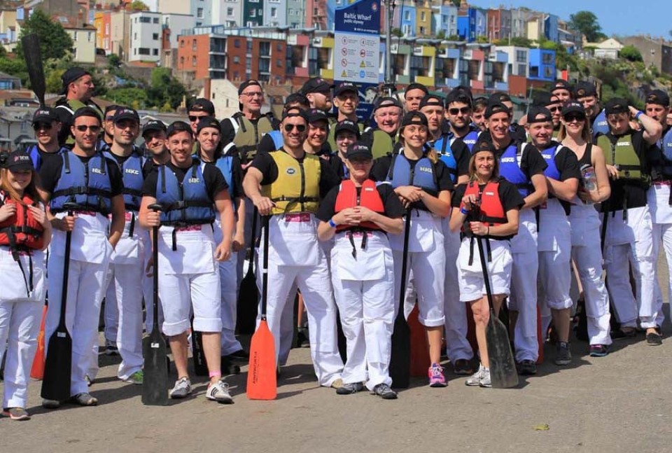 £2,000 raised for the Stroke Association at the Bristol Dragon Boat Festival